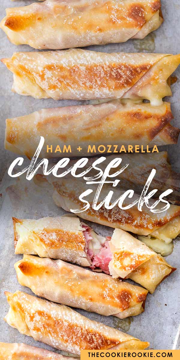 Ham & Mozzarella Cheese Sticks Baked Mozzarella Sticks Recipe