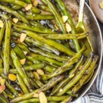 Sauteed Green Beans with Molasses are a slightly sweet yet savory side dish perfect for Thanksgiving, or any dinner throughout the year. This green bean recipe is simple!