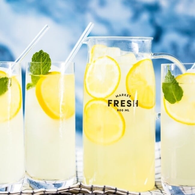 Classic Lemonade Recipe Using Simple Syrup - Tara Teaspoon