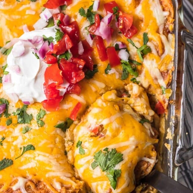 King Ranch Casserole is a creamy, cheesy, Tex-Mex inspired casserole filled with amazing ingredients. This King Ranch Chicken Casserole is made without canned soup or Velveeta!