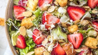 Strawberry Salad with Poppy Seed Dressing