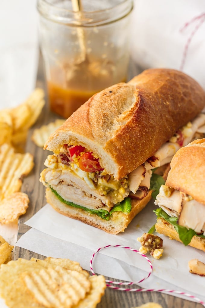 Teriyaki Chicken Sub Sandwich Recipe Cobb Salad Chicken Sandwich