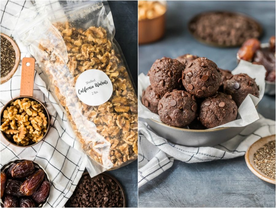 brownie protein balls