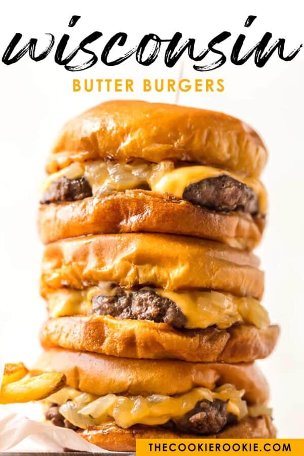 Wisconsin Butter Burger - The Wooden Skillet