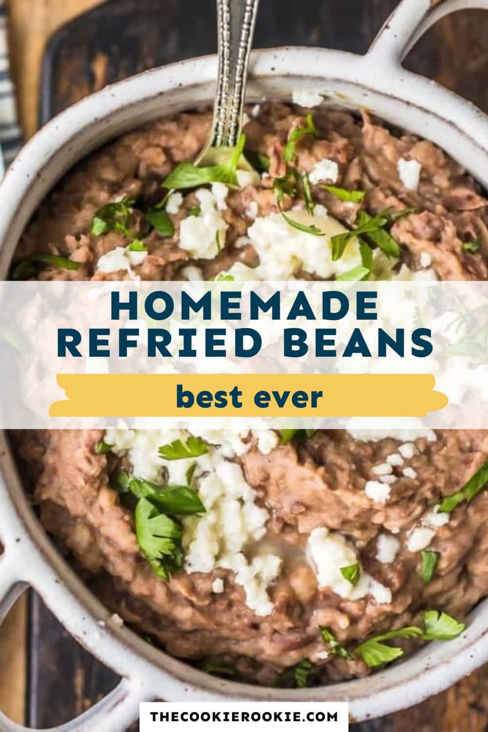 refried beans pin image