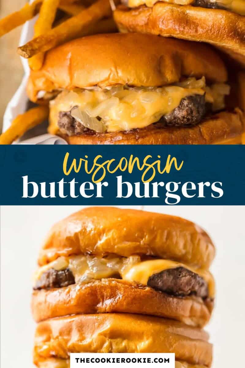 butter burgers pin