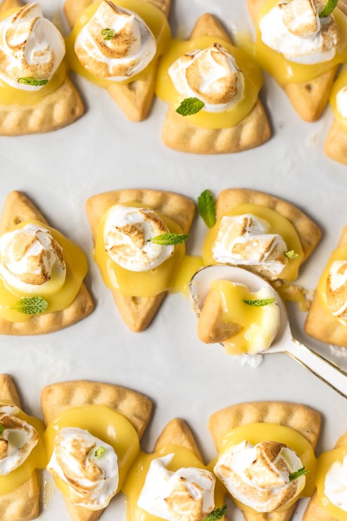Easy Lemon Meringue Cookies  Lemon Meringue Pie Tarts  Recipe - 11