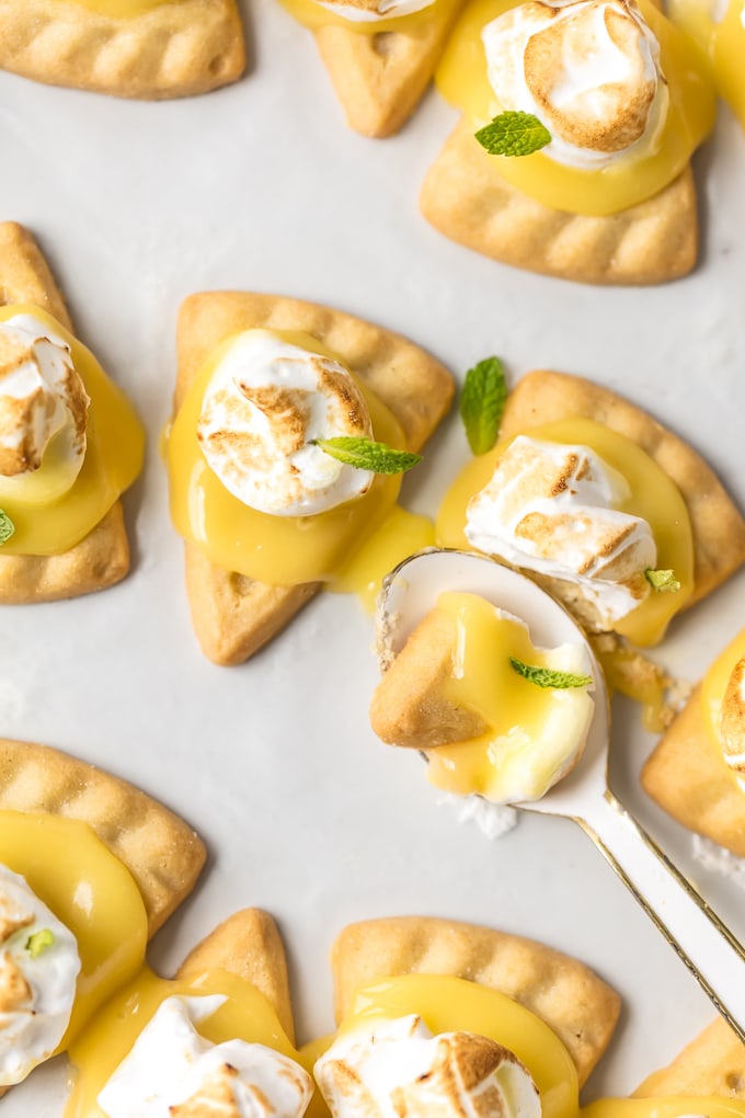 Easy Lemon Meringue Cookies  Lemon Meringue Pie Tarts  Recipe - 38