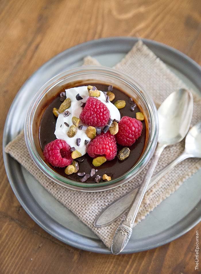 Chocolate Pots de Creme | The Little Epicurean