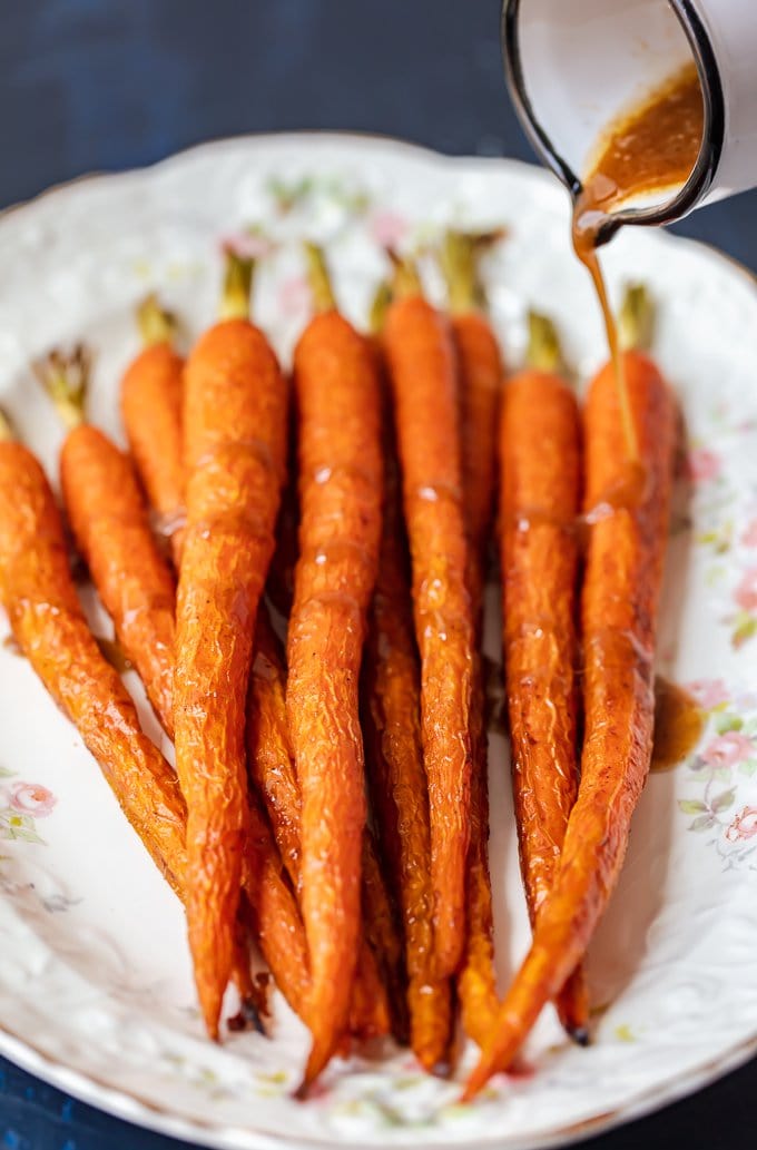 Honey Glazed Carrots Recipe with Ginger (VIDEO)