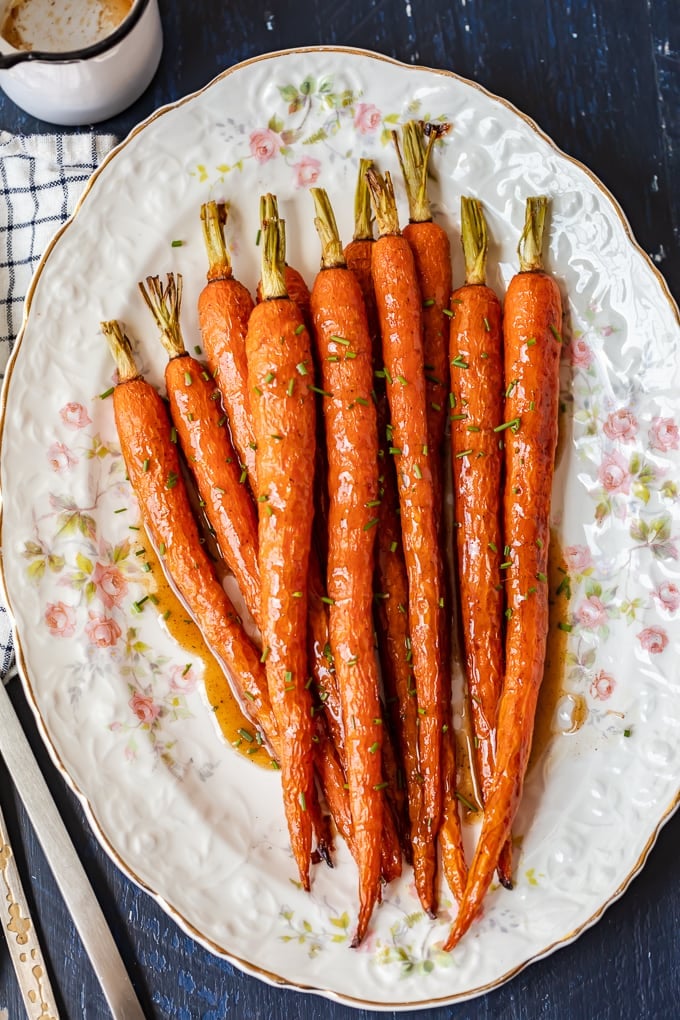 Honey Glazed Carrots Recipe with Ginger (VIDEO)