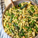 pasta salad in a bowl