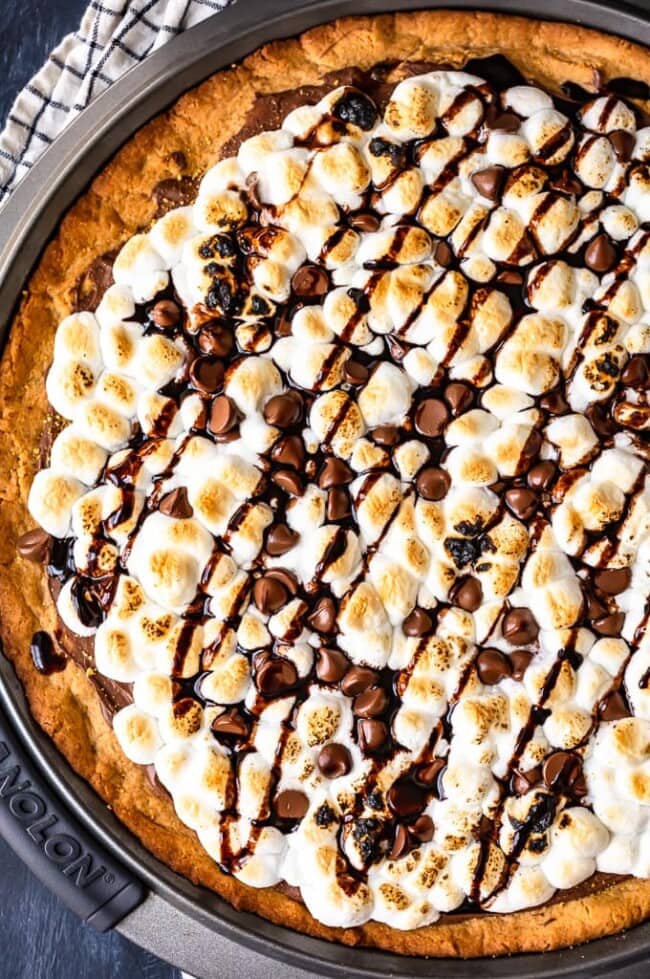S 'mores desszert Pizza receptEasy S' mores Pizza (videó) Onyx