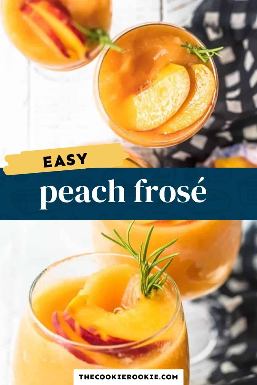 Peach Frosé pin image