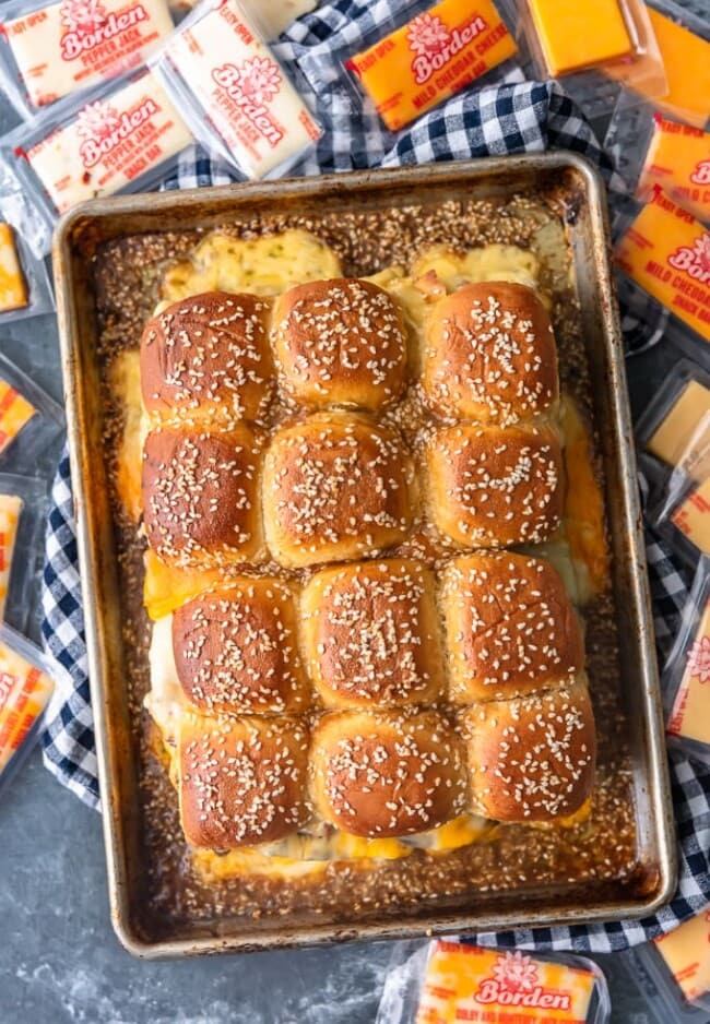 Cheeseburger Sliders Recipe (Baked!) Video The Cookie Rookie