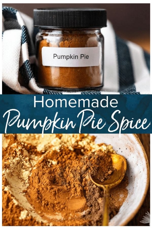 Pumpkin Pie Spice is the flavor of the season! Fall isn't complete without pumpkin flavored everything, and this Homemade Pumpkin Pie Spice recipe is the perfect complement. This easy homemade seasoning mix needs to be on your spice rack for pies, brownies, muffins, and more!
