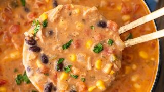 Creamy Chicken Tortilla Soup Recipe