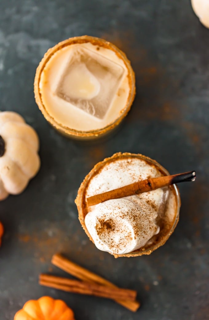 A pumpkin spice latte with a hint of the white russian cocktail.