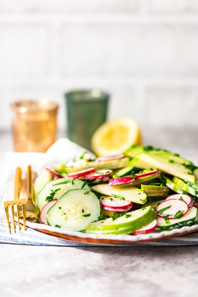 Cucumber Apple Salad