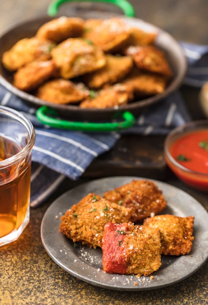 deep fried ravioli 