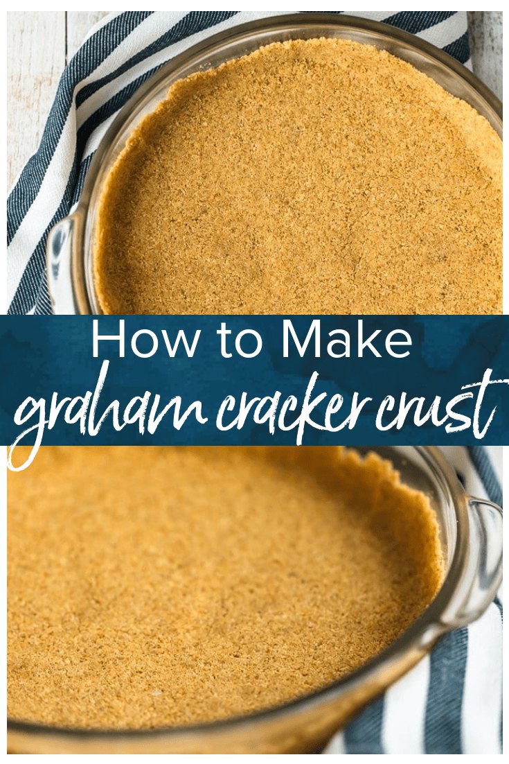 Homemade Graham Cracker Crust Recipe (No Bake) VIDEO!!!