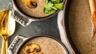 Homemade Cream of Mushroom Soup Recipe