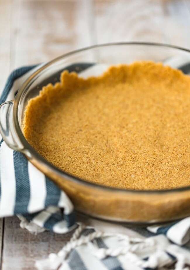 Homemade Graham Cracker Crust Recipe (No Bake) VIDEO!!!