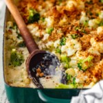 Cauliflower Gratin is an easy side dish you're sure to love! This Cheesy Broccoli Cauliflower Recipe is absolutely delicious. Be sure to add Cauliflower Broccoli au Gratin to your holiday table!