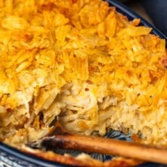 Cheesy Potato Casserole - Hash Brown Potato Casserole Recipe