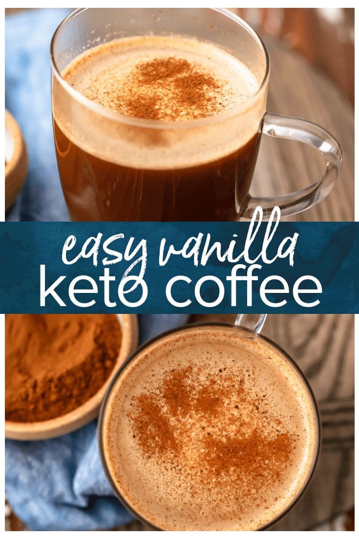 Vanilla Keto Coffee Recipe (SUPER EASY) The Cookie Rookie®