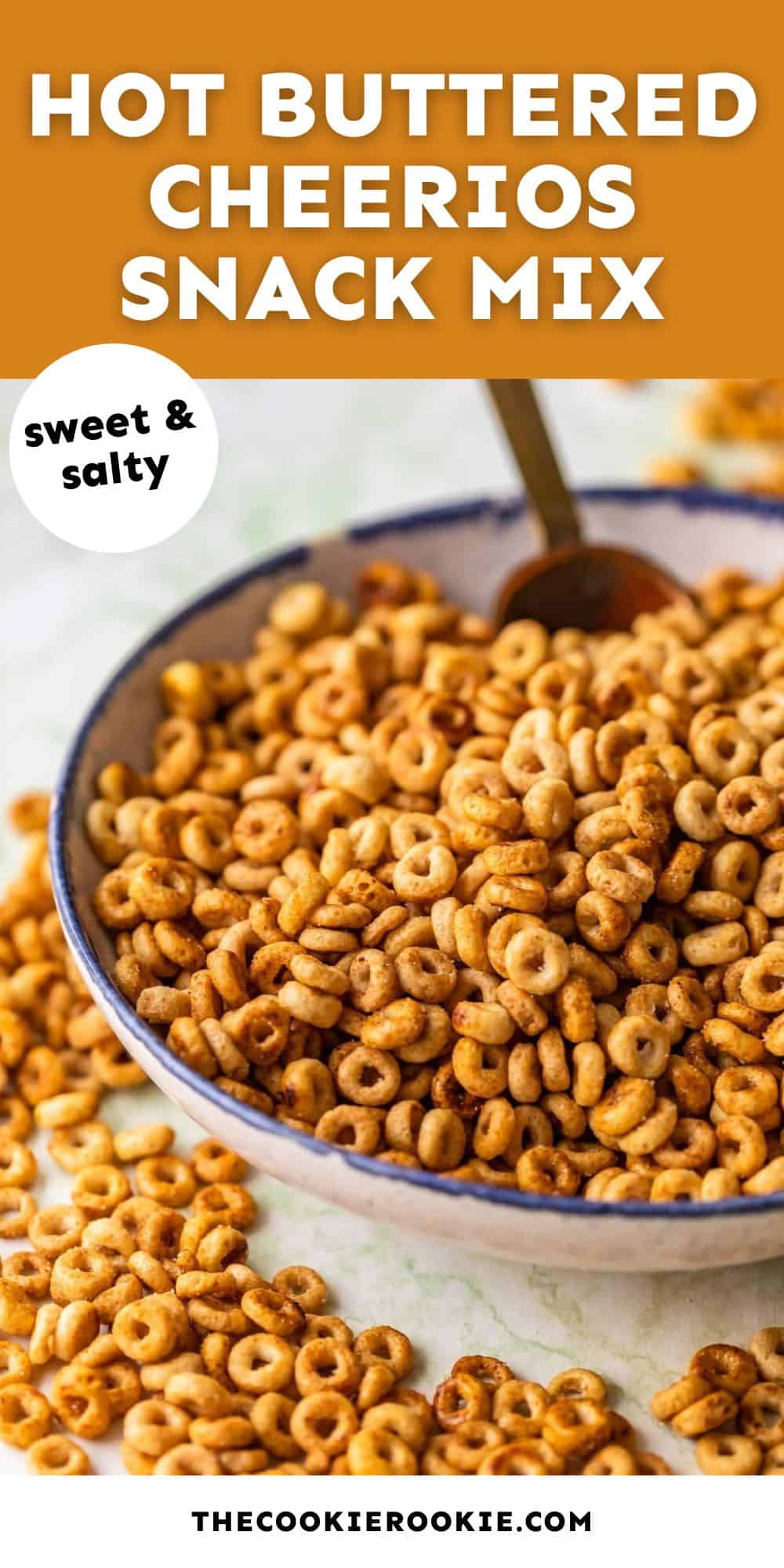 Cheerios Snack Mix Pin image