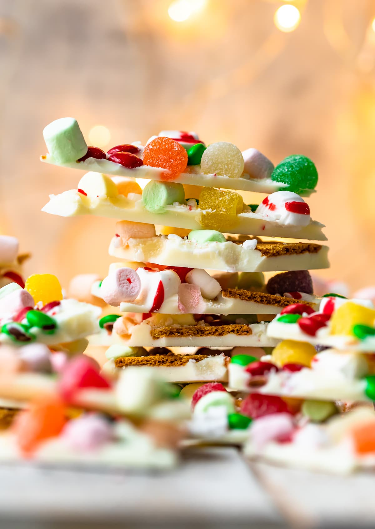 christmas gingerbread bark