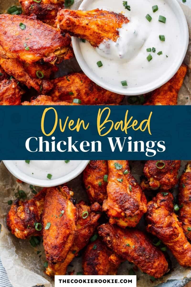 Baked Chicken Wings Recipe with Seasoning