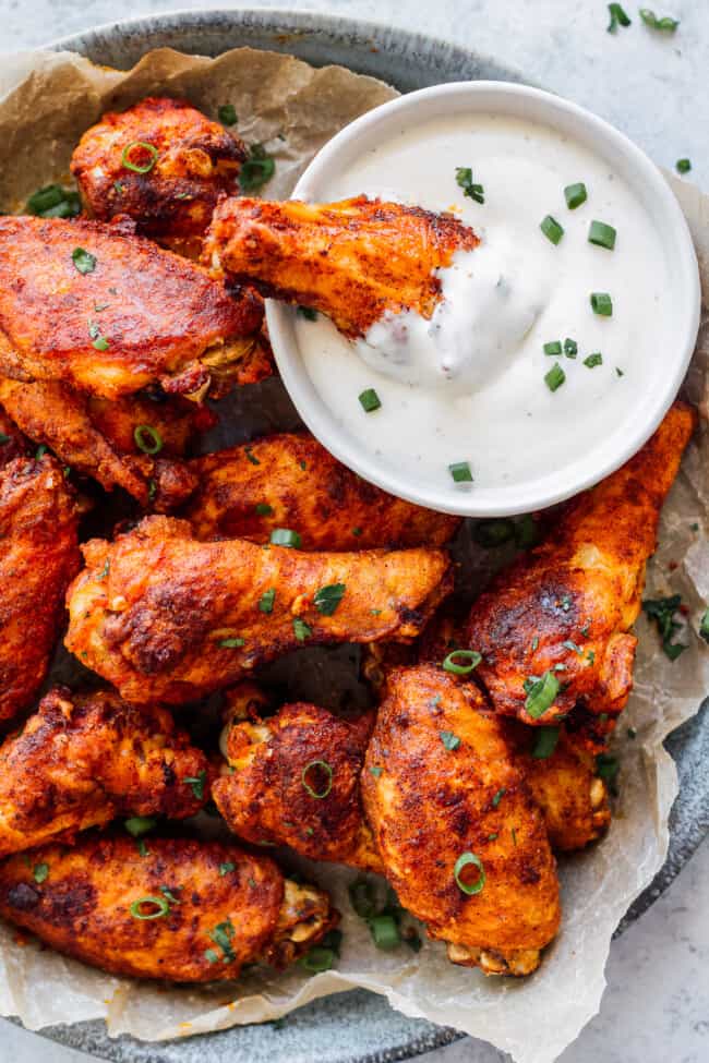 Easy Baked Chicken Wings Recipe with Seasoning