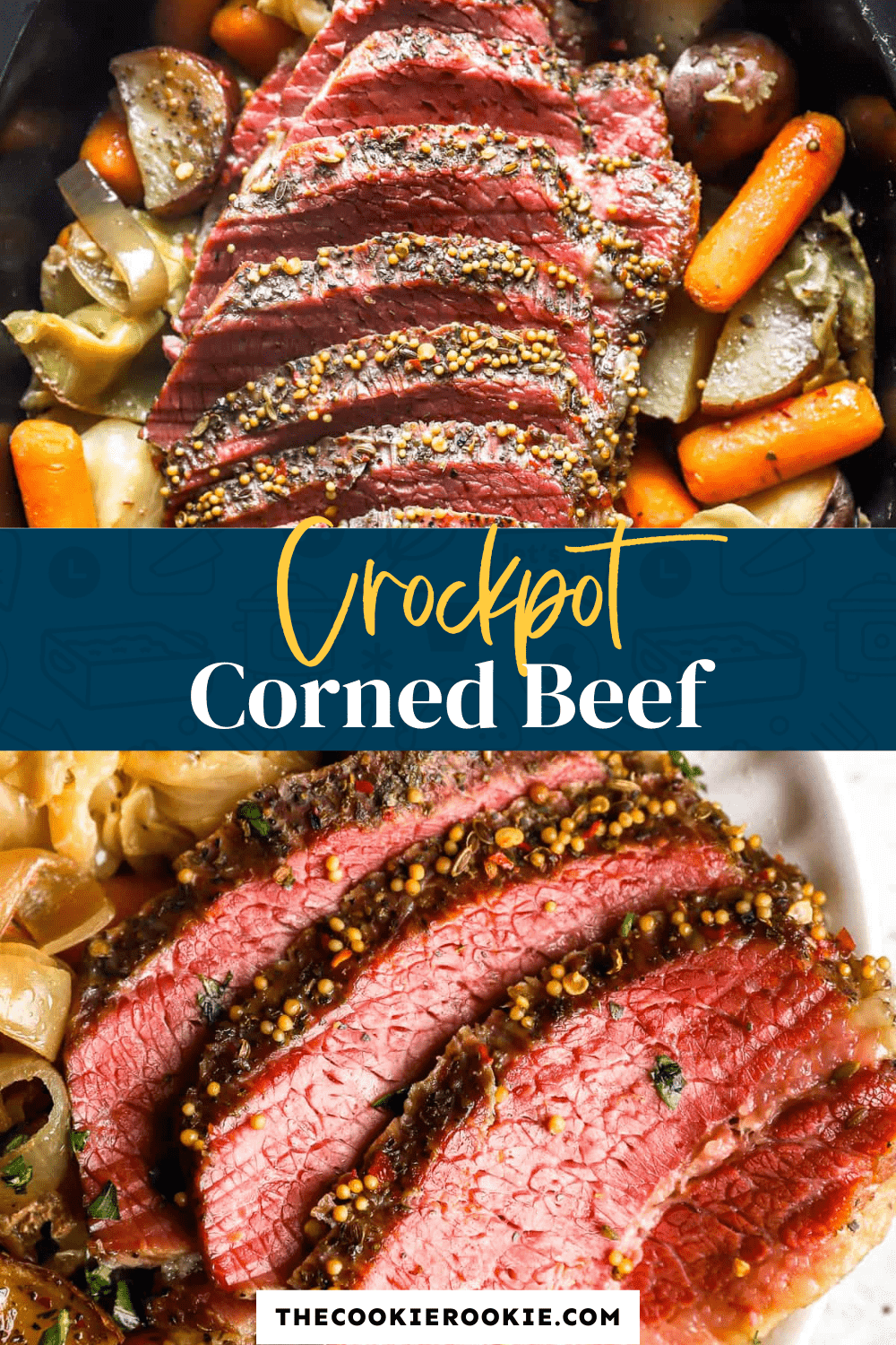 Crockpot Corned Beef and Cabbage Recipe - The Cookie Rookie®