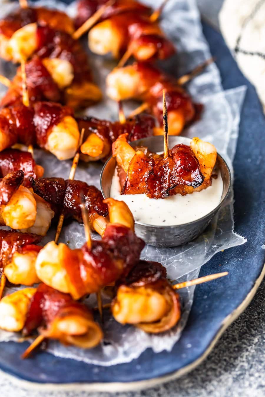 Easy Bacon Wrapped Shrimp Appetizer Recipe - VIDEO!!