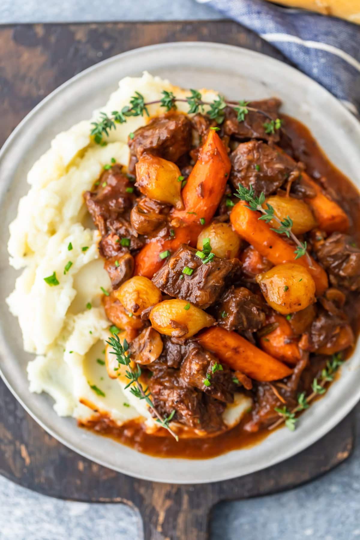 Beef Bourguignon Recipe (Beef Burgundy Recipe) - VIDEO!!