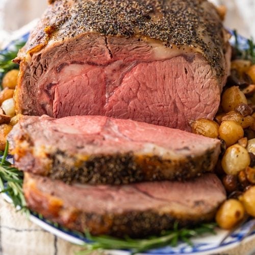 The Absolute Best Prime Rib Recipe [+ Video] - Oh Sweet Basil