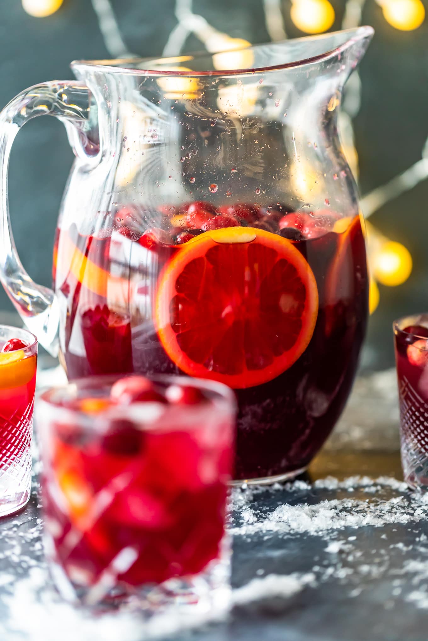 Orange Cranberry Sangria Christmas Sangria The Cookie Rookie