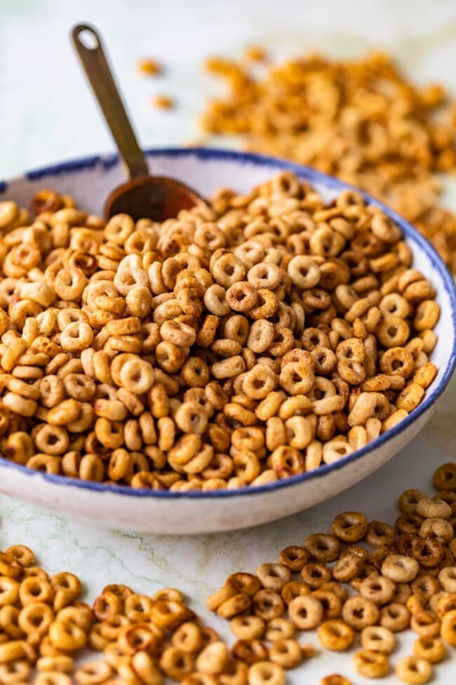 Sweet and Salty Hot Buttered Cheerios Snack Mix Recipe The Cookie Rookie®