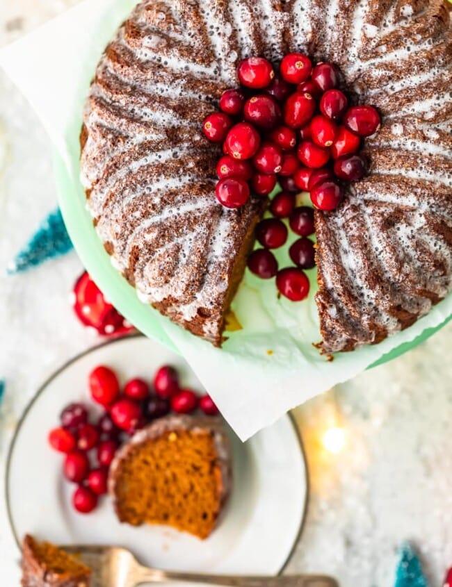 Gingerbread loaf is a must make this holiday season! Nothing says Christmas like gingerbread, so this delightful Gingerbread Cake recipe is exactly what you need. Top this tasty Christmas dessert with a lemon glaze to finish it off!