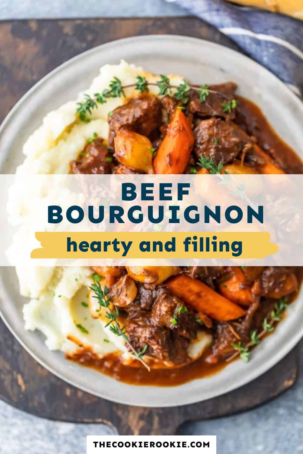 Beef Bourguignon pin image