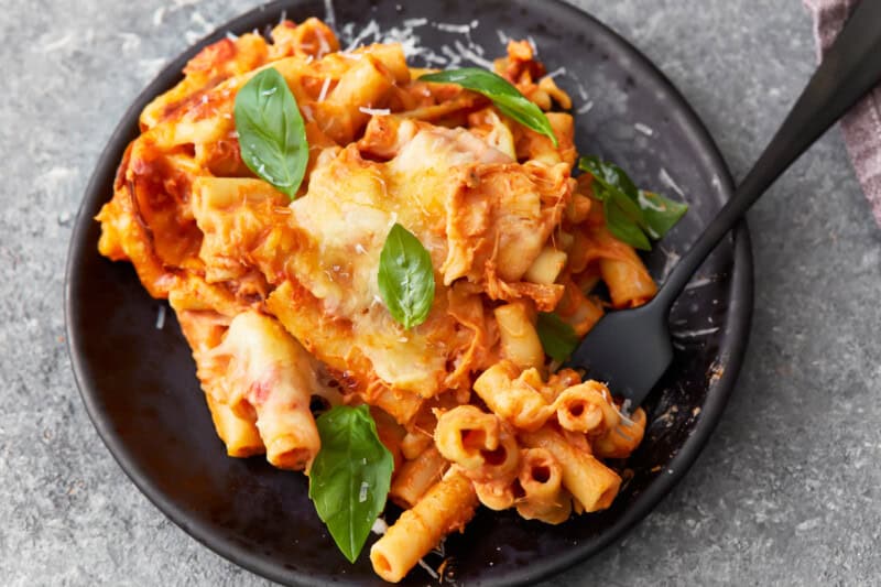 Baked Ziti Recipe without Ricotta The Cookie Rookie®