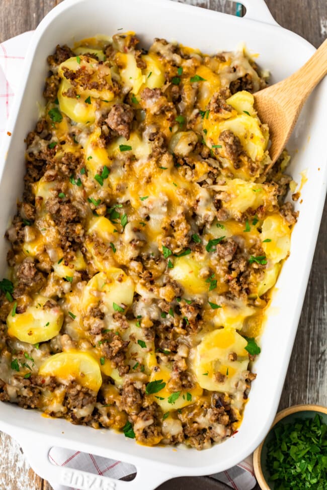 Sausage and Potato Casserole Recipe - The Cookie Rookie®