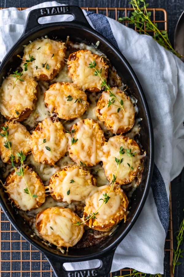 Easy French Onion Soup Casserole Recipe - The Cookie Rookie®