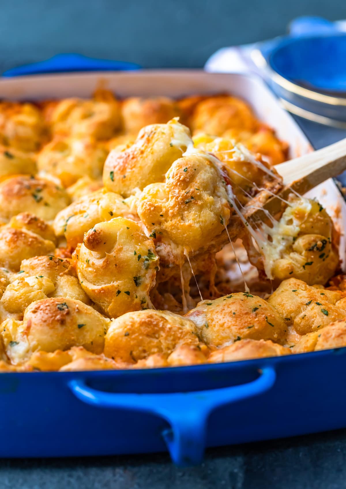 garlic bread pizza casserole