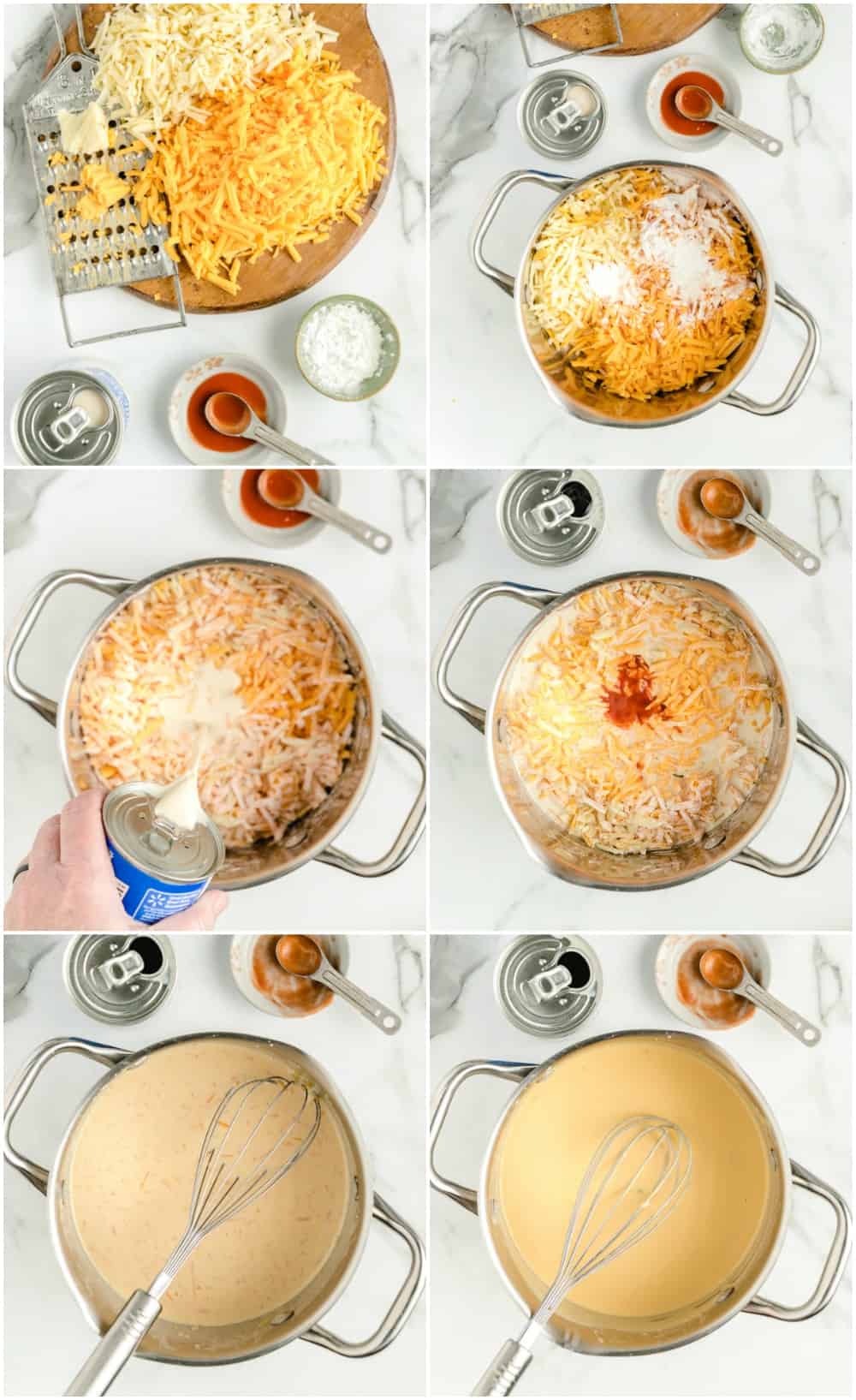 how to make nacho cheese sauce step by step photos