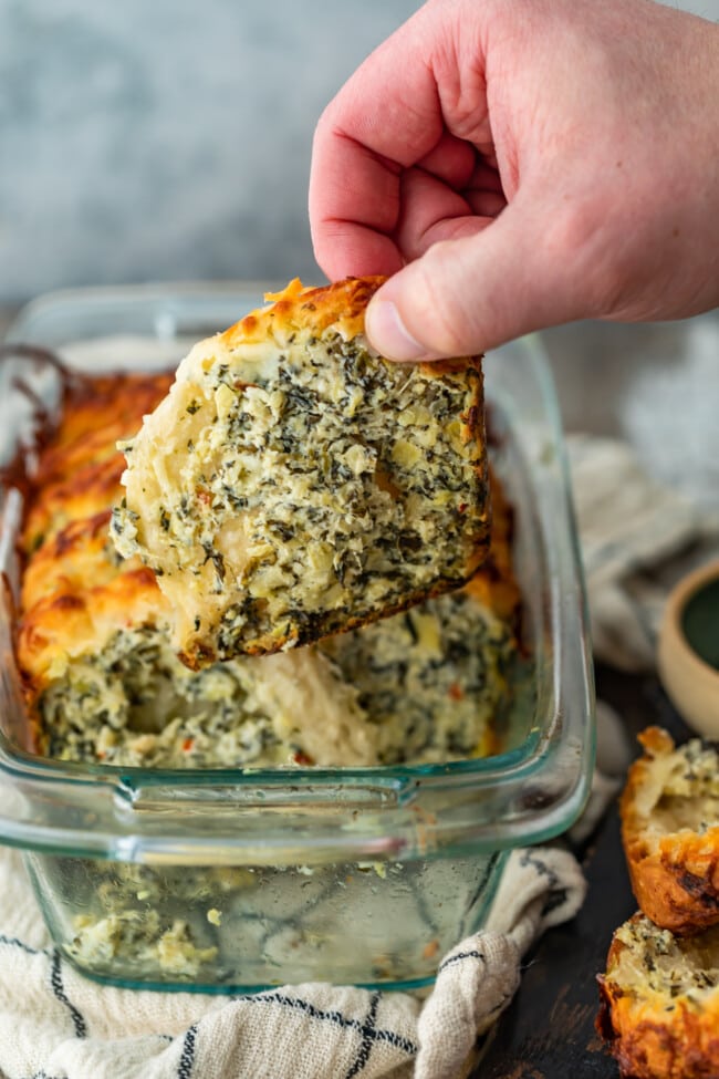Spinach Artichoke Dip Pull Apart Bread Recipe The Cookie Rookie®