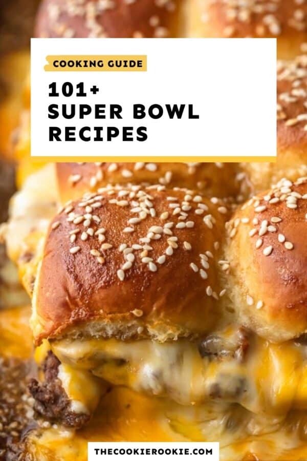 guide de recettes du Super Bowl