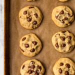 This Gluten Free Chocolate Chip Cookies recipe is super soft, moist, chewy, and delicious! Yes, you can make soft and chewy chocolate chip cookies without gluten, and boy are they good. Plus we added a special ingredient (it's cornstarch) to make them extra chewy.